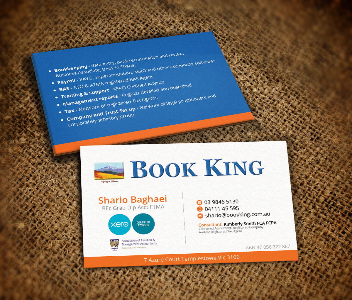 Visitenkarten-Design von Nelsur für Book King | Design #3064876