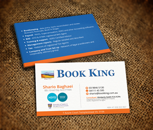 Visitenkarten-Design von Nelsur für Book King | Design: #3064876