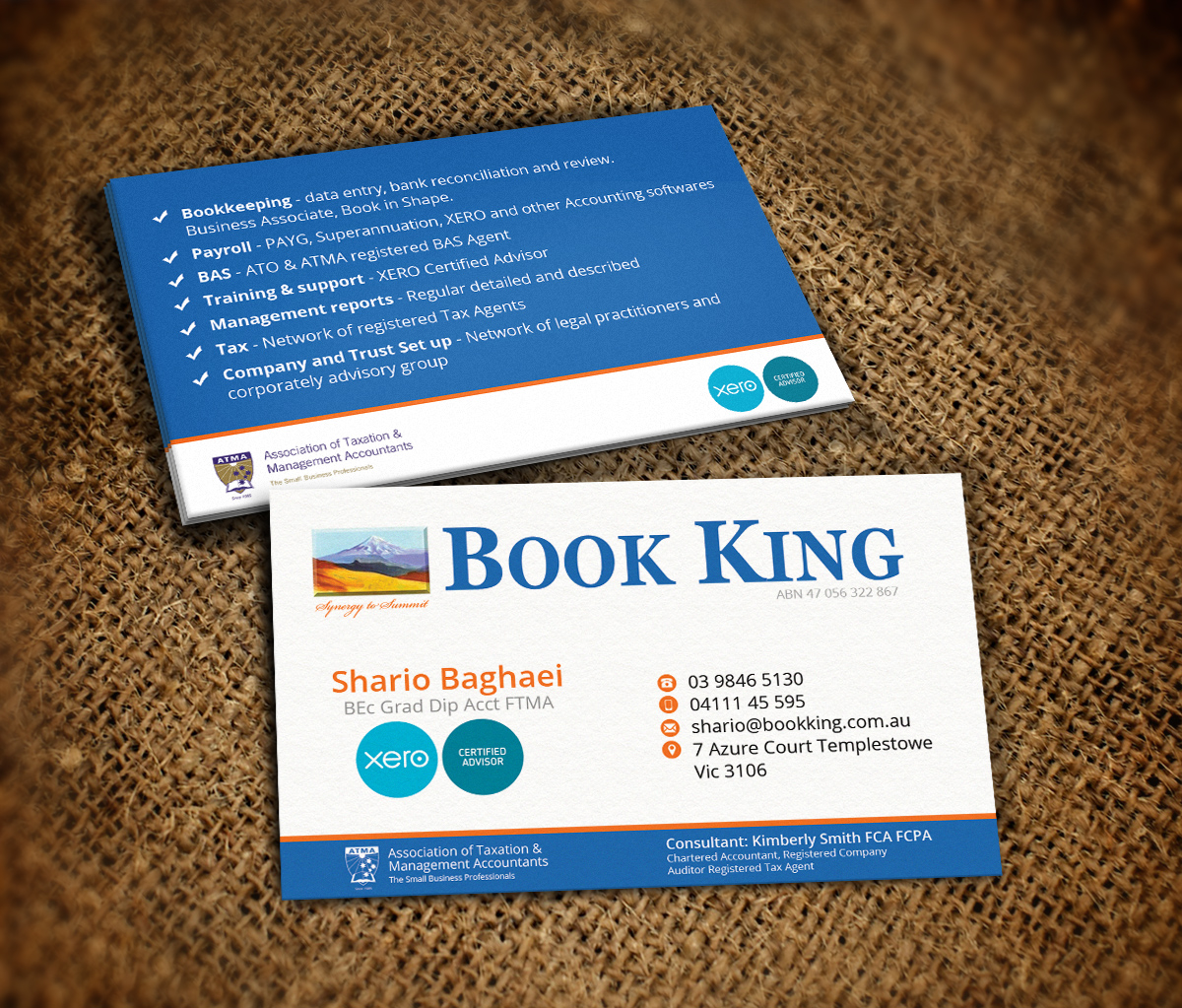 Business Card Design by Nelsur for Book King | Design #3064886