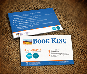 Visitenkarten-Design von Nelsur für Book King | Design: #3064886