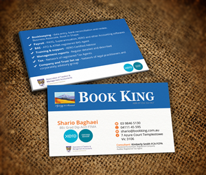Visitenkarten-Design von Nelsur für Book King | Design: #3064957