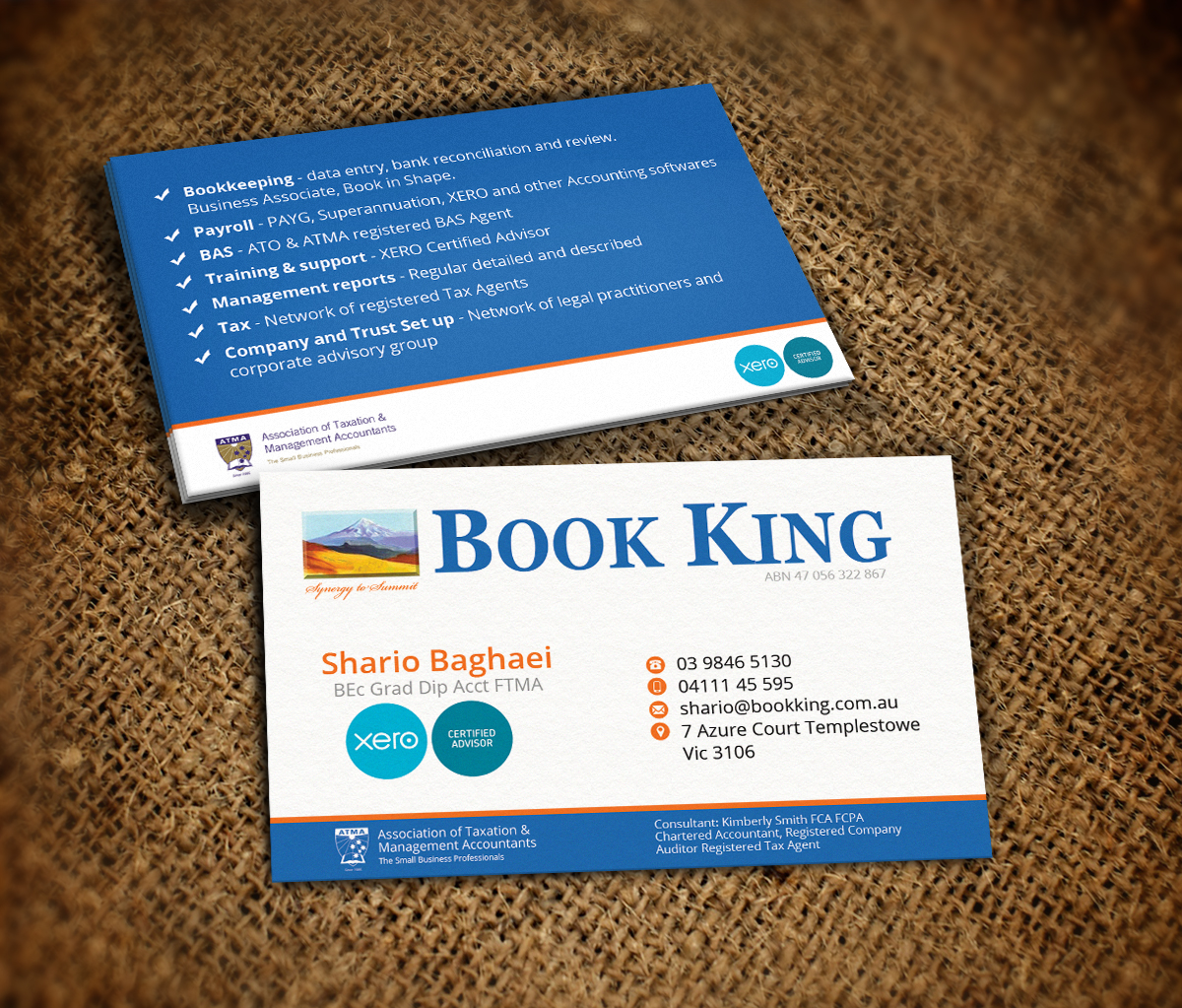 Visitenkarten-Design von Nelsur für Book King | Design: #3074854