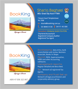 Visitenkarten-Design von Adylhere für Book King | Design: #3067446