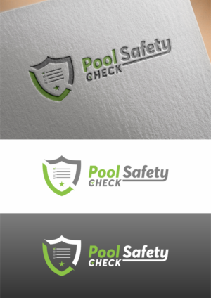 Pool Safety Check | Logo Design by Dickythx16