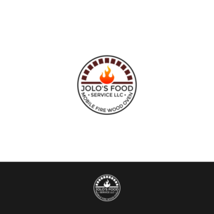 Jolo's Food Service LLC, mobile fire wood oven | Logo-Design von emaviolar7