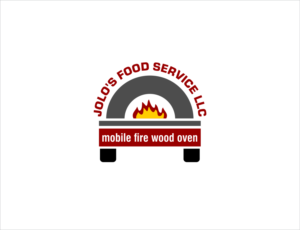 Jolo's Food Service LLC, mobile fire wood oven | Logo Design by BNdesigner
