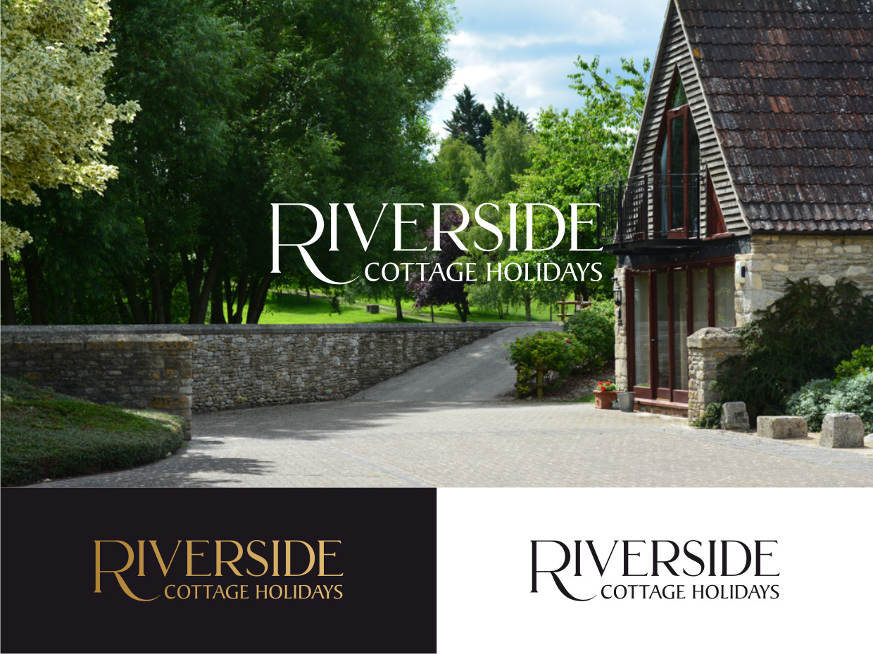 Logo-Design von Atvento Graphics für Riverside Cottage Holidays | Design #26207376