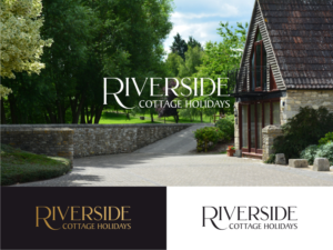 Logo Design by Atvento Graphics for Riverside Cottage Holidays | Design #26207376