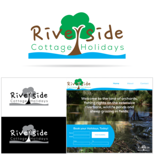Logo Design by bahadur91 for Riverside Cottage Holidays | Design #26212314