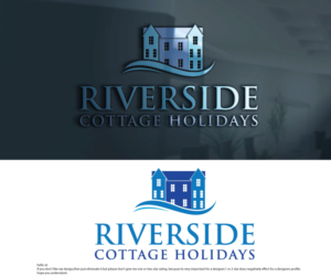 Riverside Cottage Holidays | Logo Design by sekanul