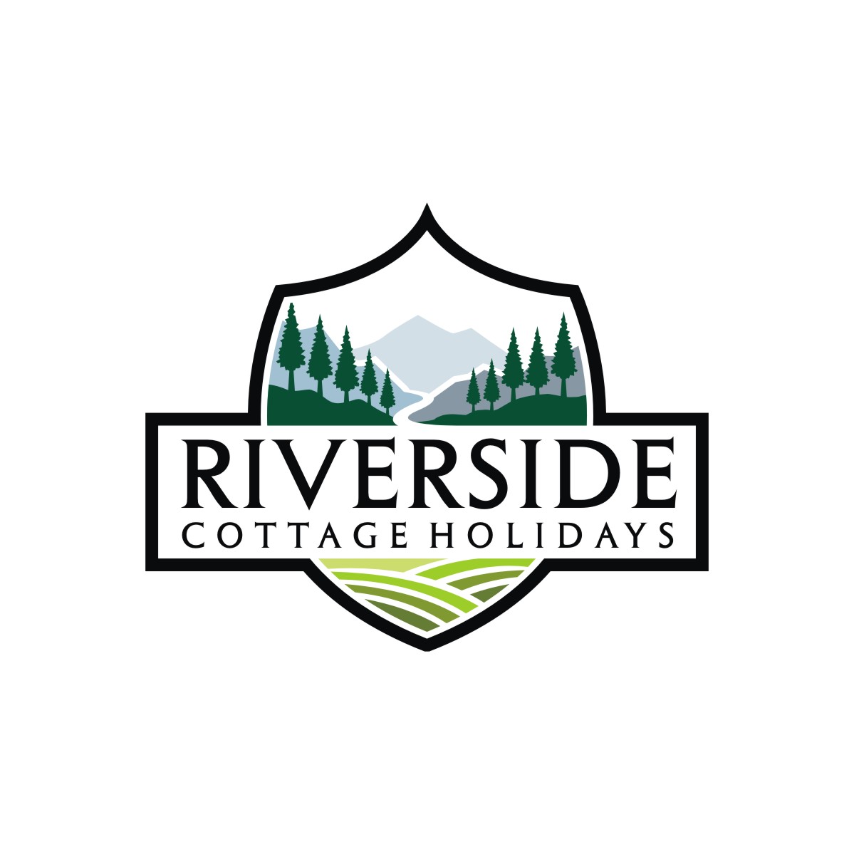 Logo-Design von Ashani Bhattacharya für Riverside Cottage Holidays | Design #26206644