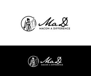 Macon a Difference    or    MaD | Logo Design by Art Lancer