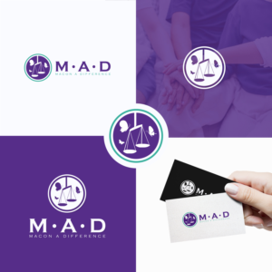 Macon a Difference    or    MaD | Logo Design by ICKE