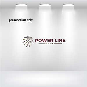 Power Line Farms | Logo Design by uitaki