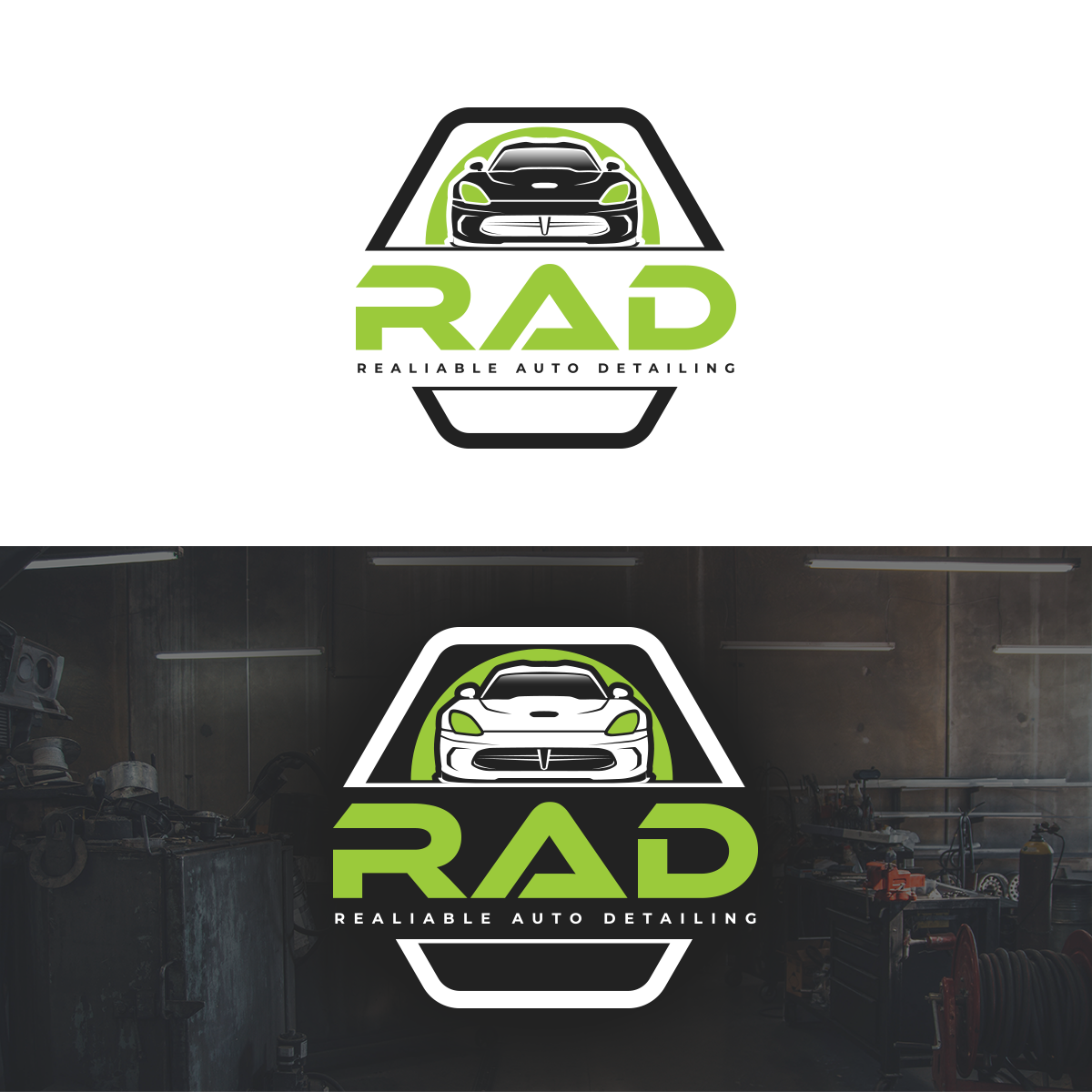 Graphic Design by HUE CREATIVE LAB for R.A.D Reliable auto detailing | Design #26245008