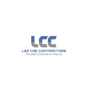 Lee Coe Contractors/ Poured Concrete Walls/ | Logo Design by Abiyoso28