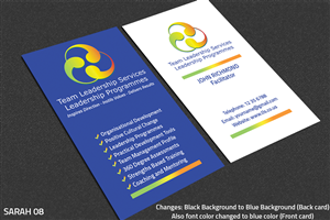 Business Card Design by Sarah Haroon
