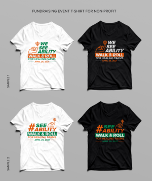 Fundraising Event T-Shirt for Non-Profit | T-shirt Design by ARTOGRAPHY