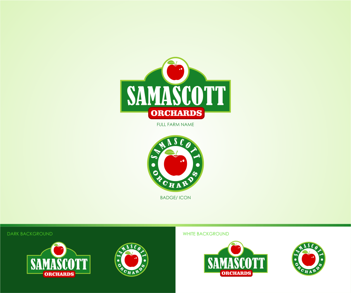 Logo Design by onamel for Samascott Orchards | Design #3080130