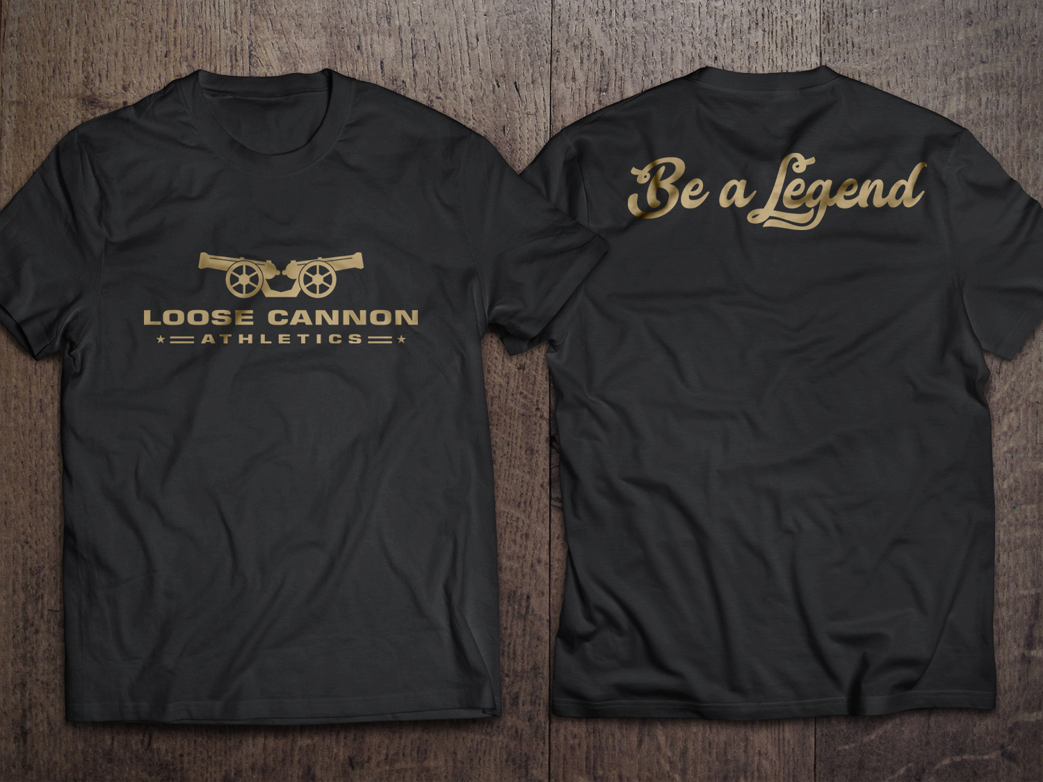 T-shirt Design by normi for Loose cannon athletics  | Design #26216253