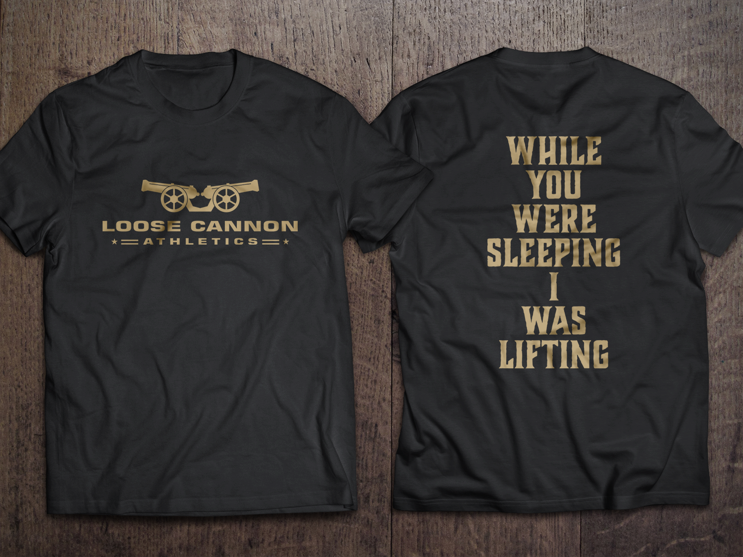 T-shirt Design by normi for Loose cannon athletics  | Design #26216255
