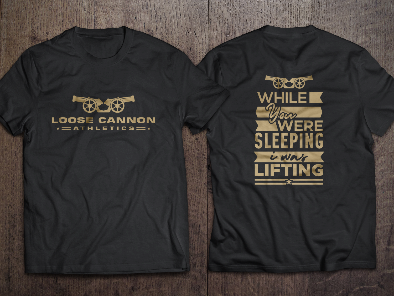 T-shirt Design by normi for Loose cannon athletics  | Design #26216256