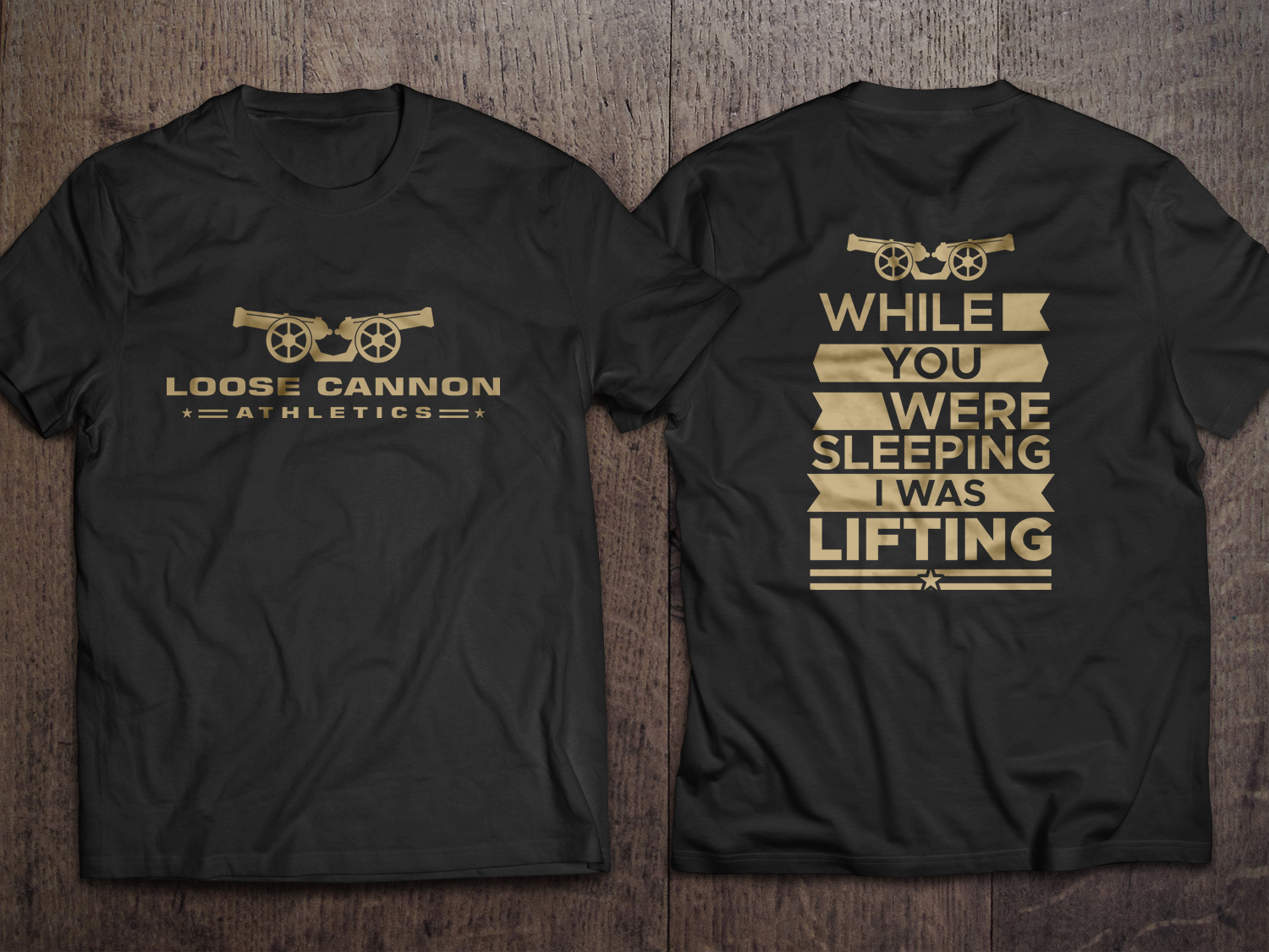 T-shirt Design by normi for Loose cannon athletics  | Design #26245099