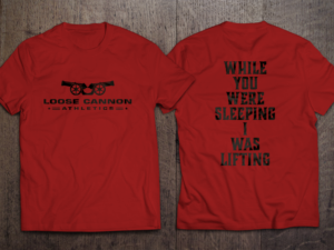 T-shirt Design by normi for Loose cannon athletics  | Design: #26381498