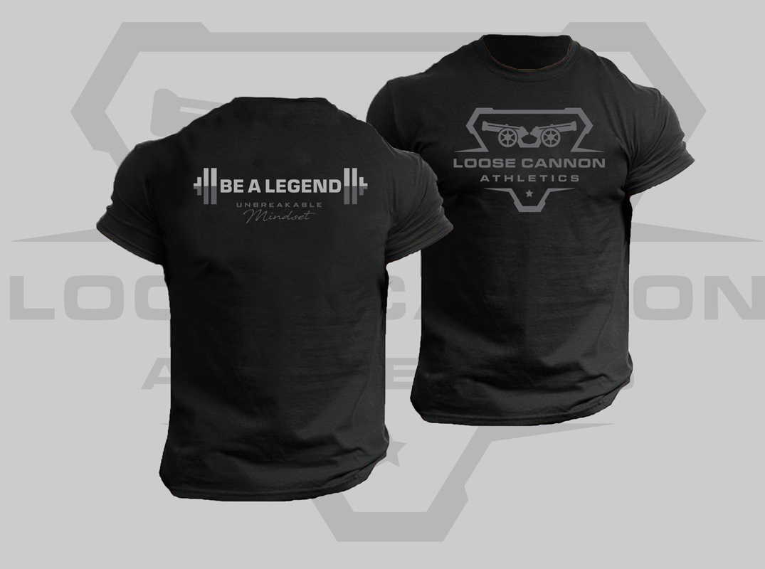 T-shirt Design by Ena for Loose cannon athletics  | Design #26213777
