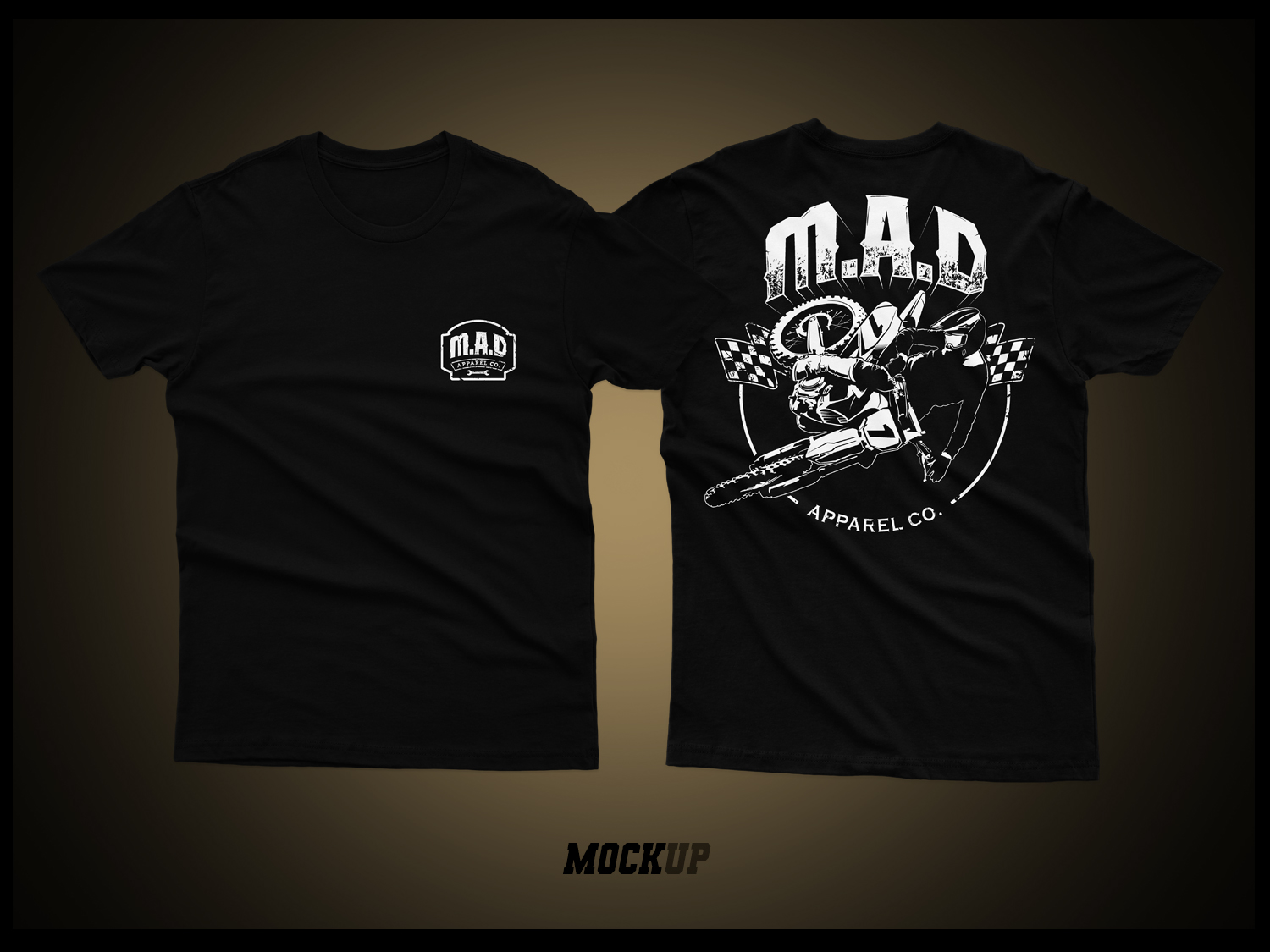 T-shirt Design by Mark Tutor for MAD Apparel Co. | Design #26250959