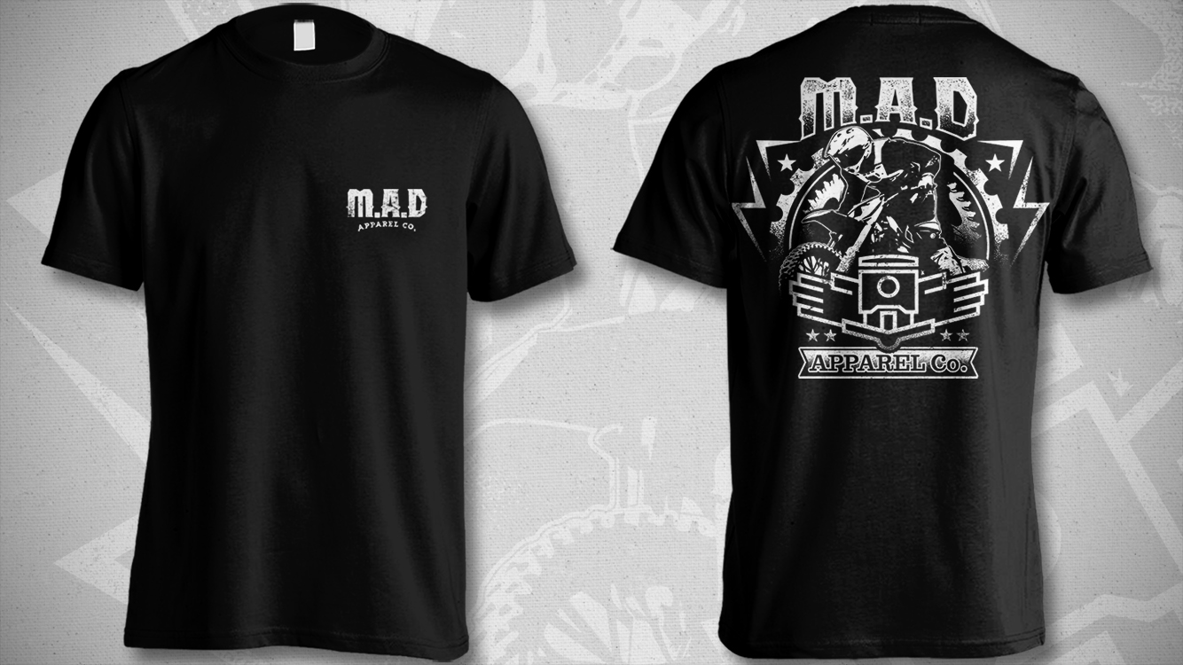 Design de T-shirt par Jonya pour MAD Apparel Co. | Design #26229975
