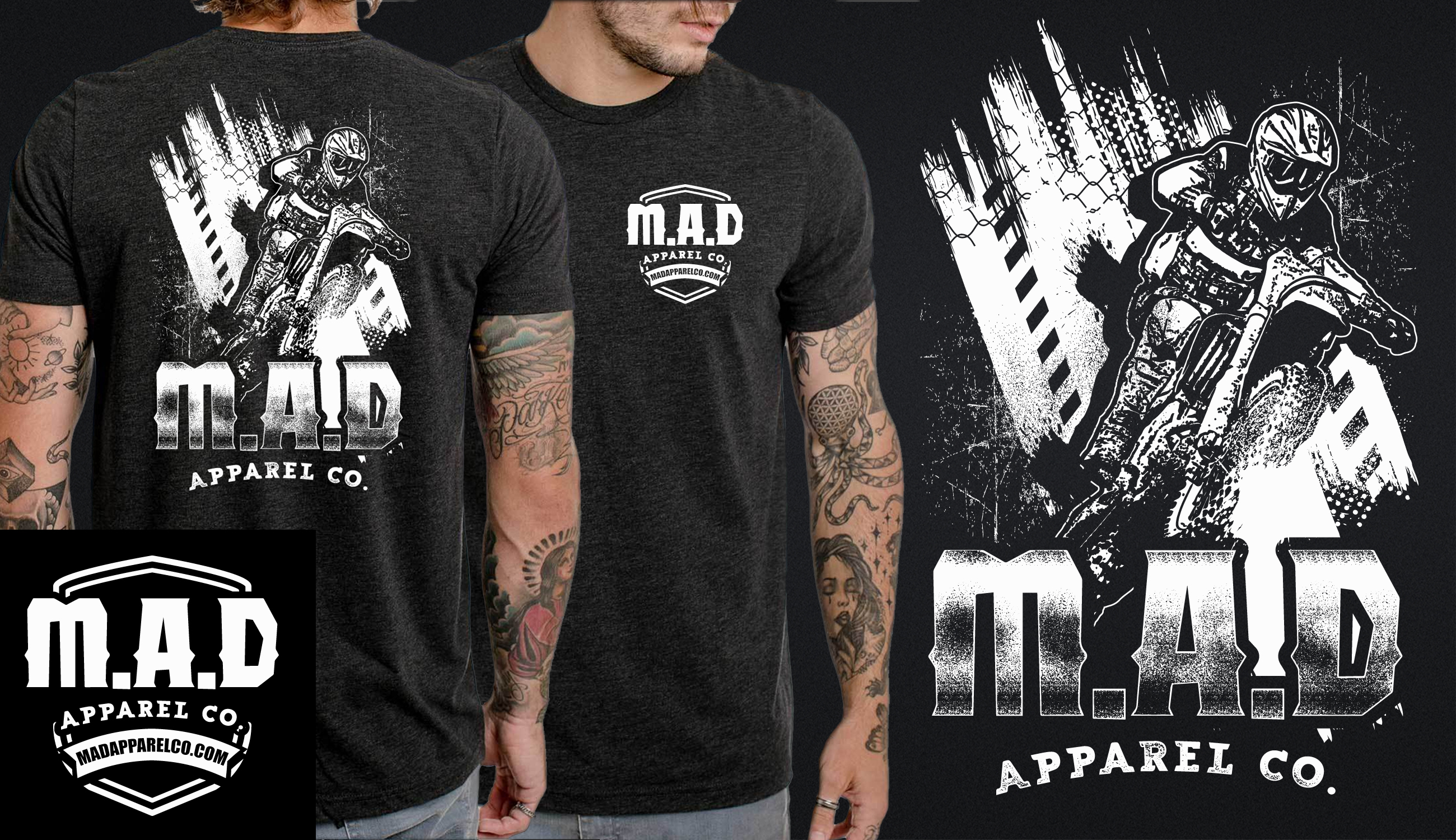 T-shirt Design by Xerox for MAD Apparel Co. | Design #26231136