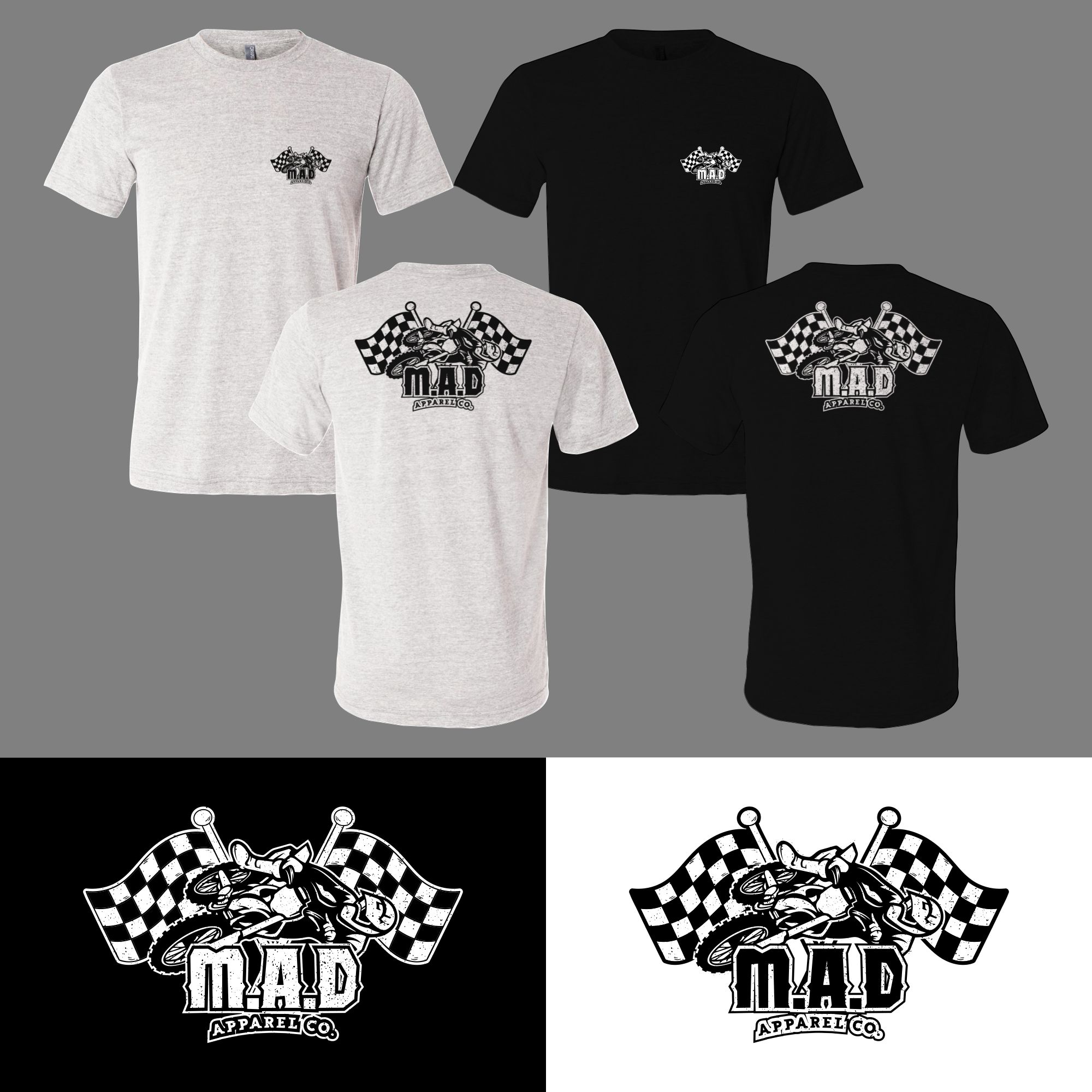 T-shirt Design by CREARTIVE for MAD Apparel Co. | Design #26256714