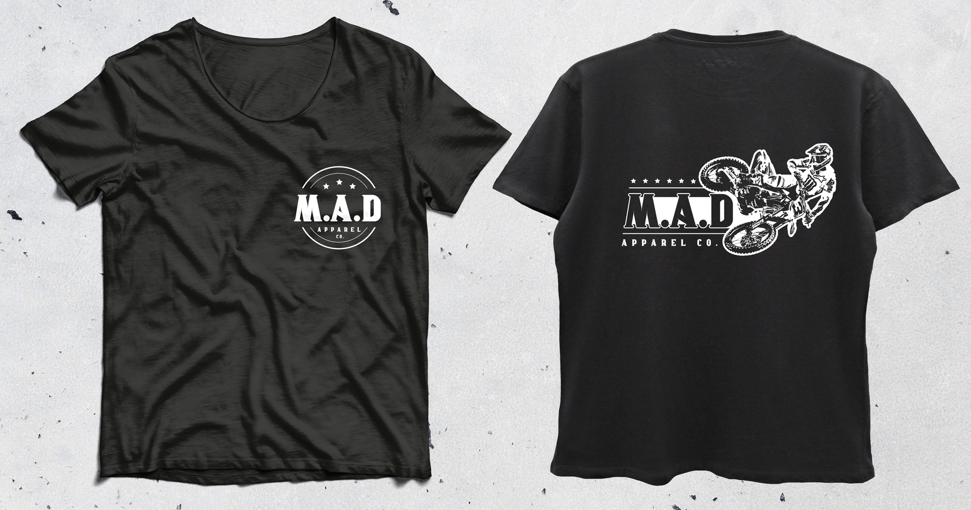 T-shirt Design by Alaya for MAD Apparel Co. | Design #26227217