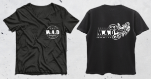 Dirtbike T-Shirt Design - M.A.D Apparel Co. | Design de T-shirt par Alaya
