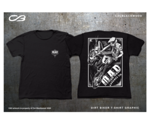 Design de T-shirt par Col 3 pour MAD Apparel Co. | Design #26257641