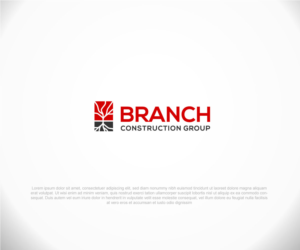 Logo Design by Niizam Uddin for Branch Construction Group | Design: #26256674