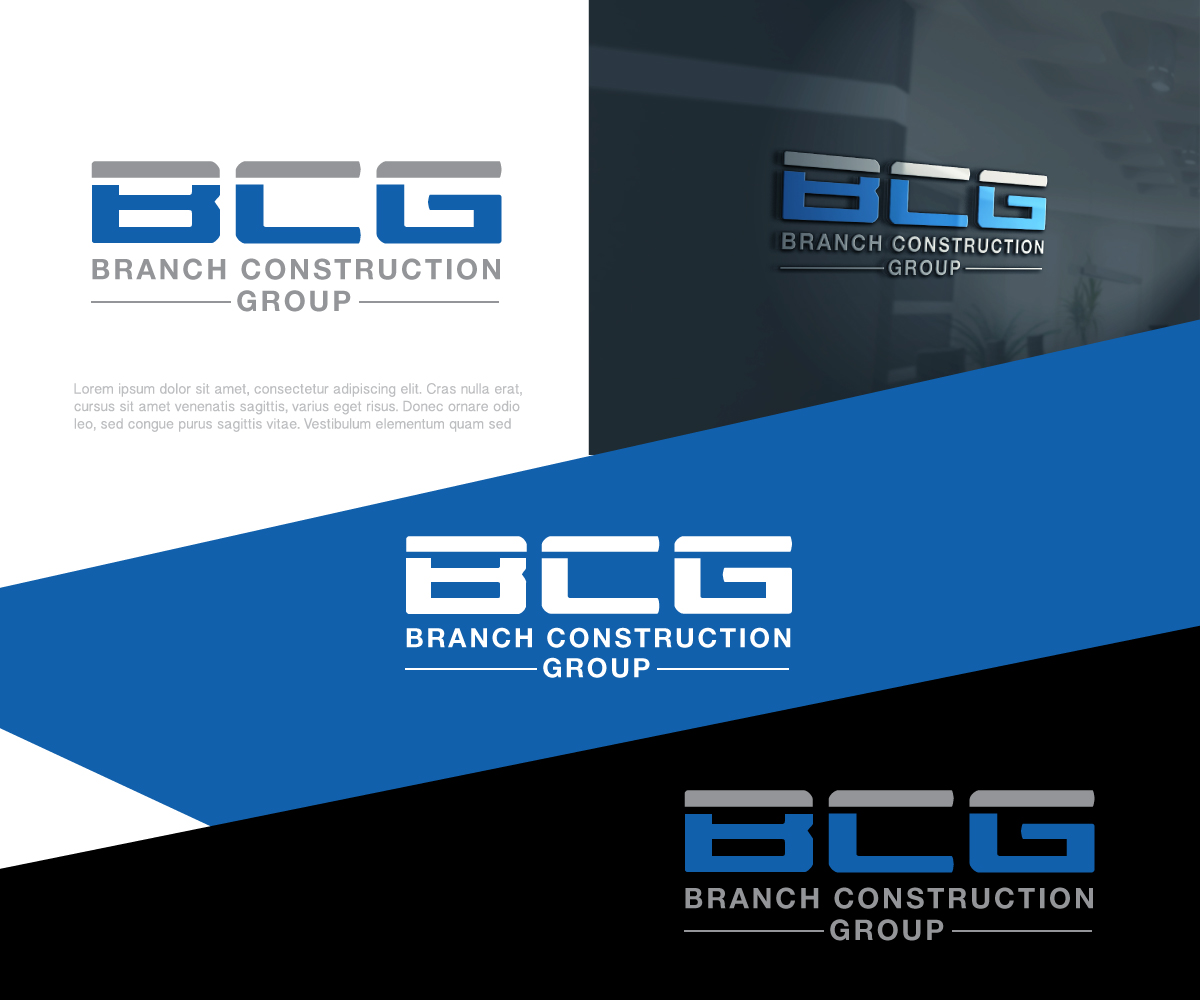 Logo Design by edwinnegz1 for Branch Construction Group | Design #26220951