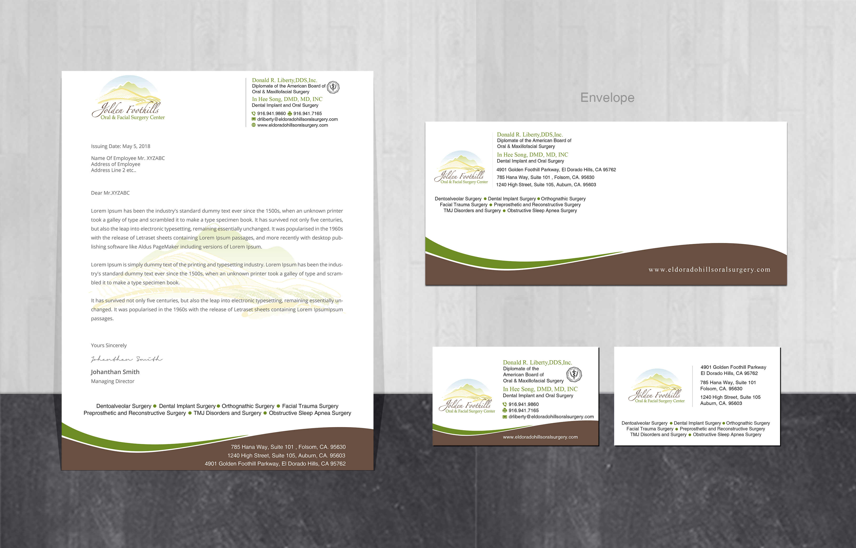 Stationery Design by Creations Box 2015 for Donald R Liberty, DDS, INC | Design #26225775