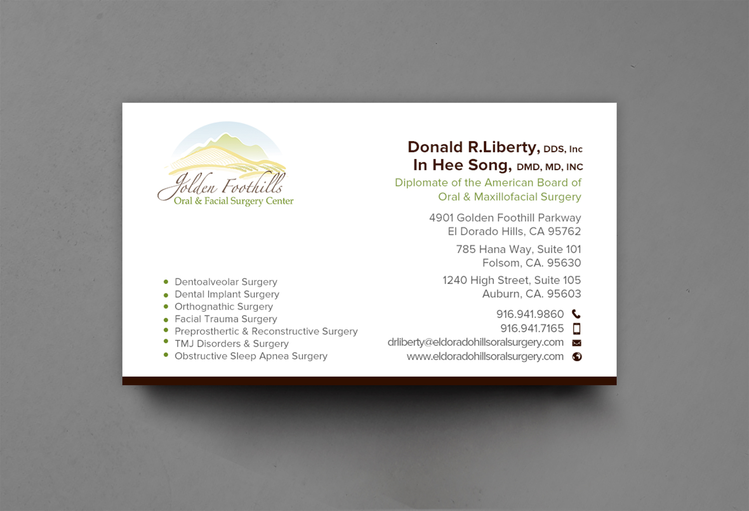 Stationery Design by chandrayaan.creative for Donald R Liberty, DDS, INC | Design #26221905