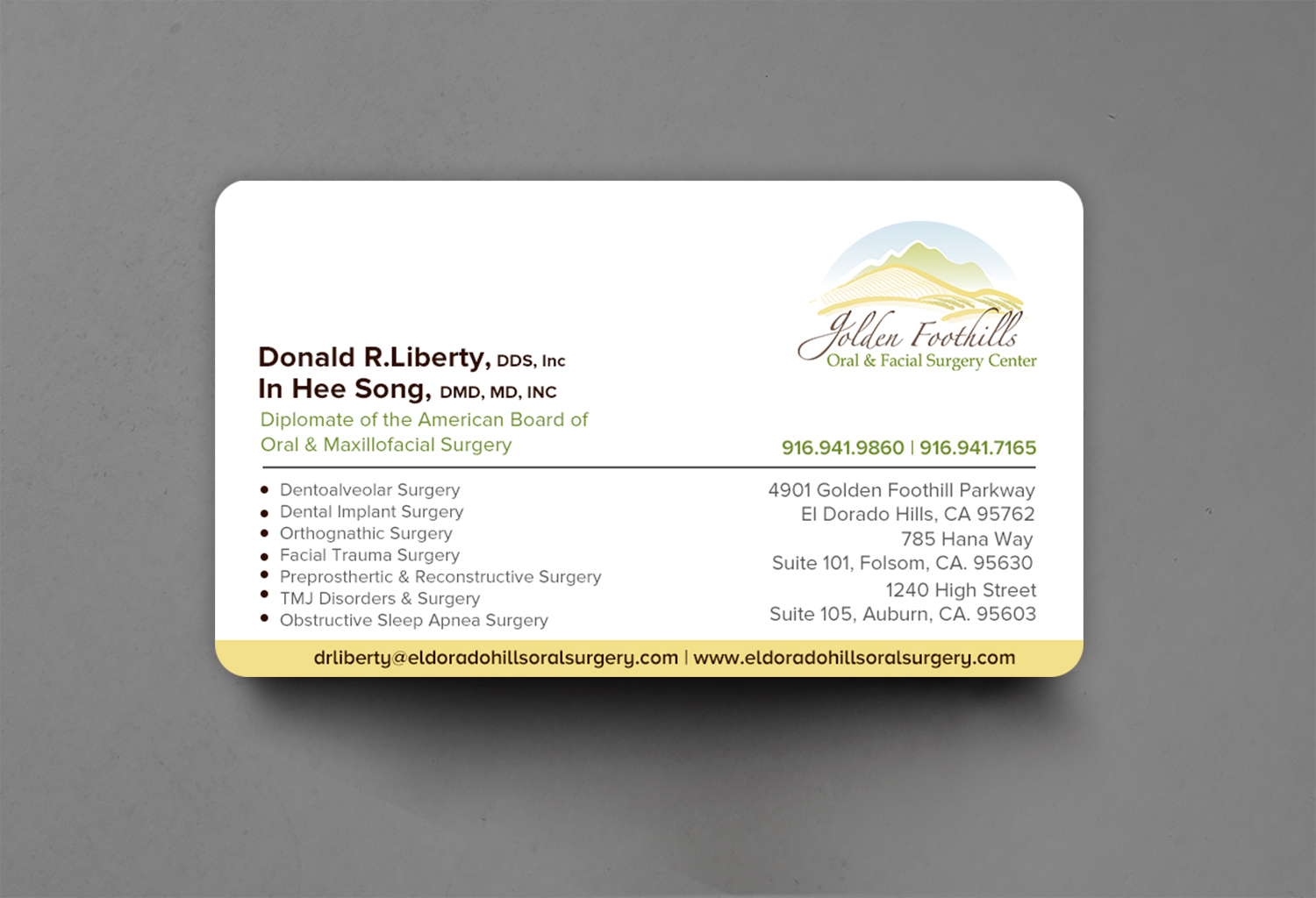 Stationery Design by chandrayaan.creative for Donald R Liberty, DDS, INC | Design #26221906