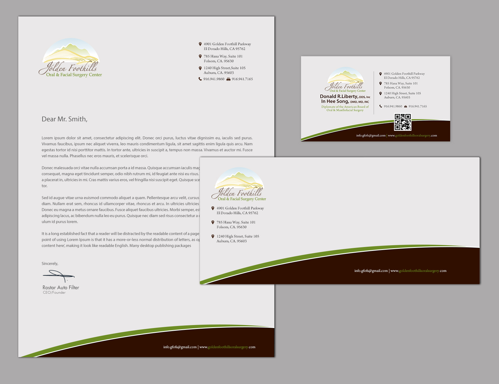 Schreibwaren-Design von chandrayaan.creative für Donald R Liberty, DDS, INC | Design #26233587
