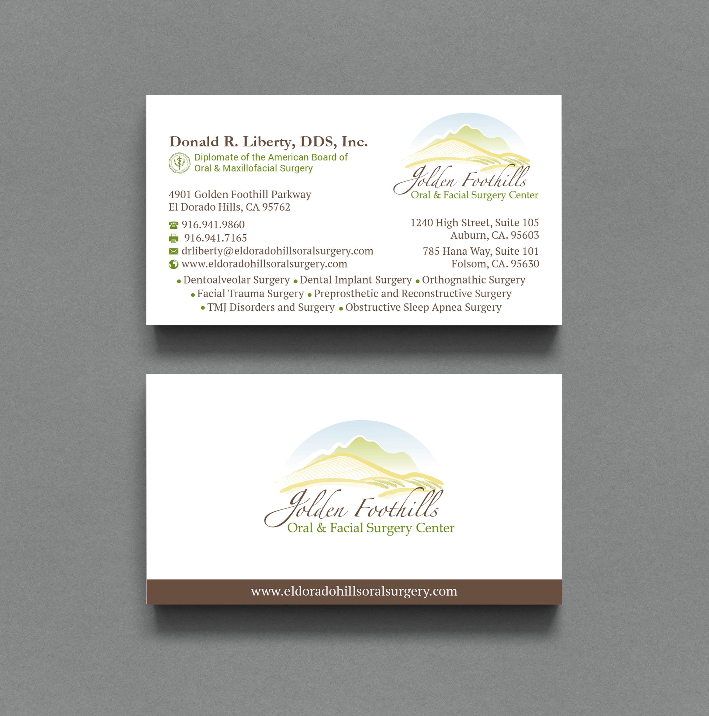 Stationery Design by R.design for Donald R Liberty, DDS, INC | Design #26221928