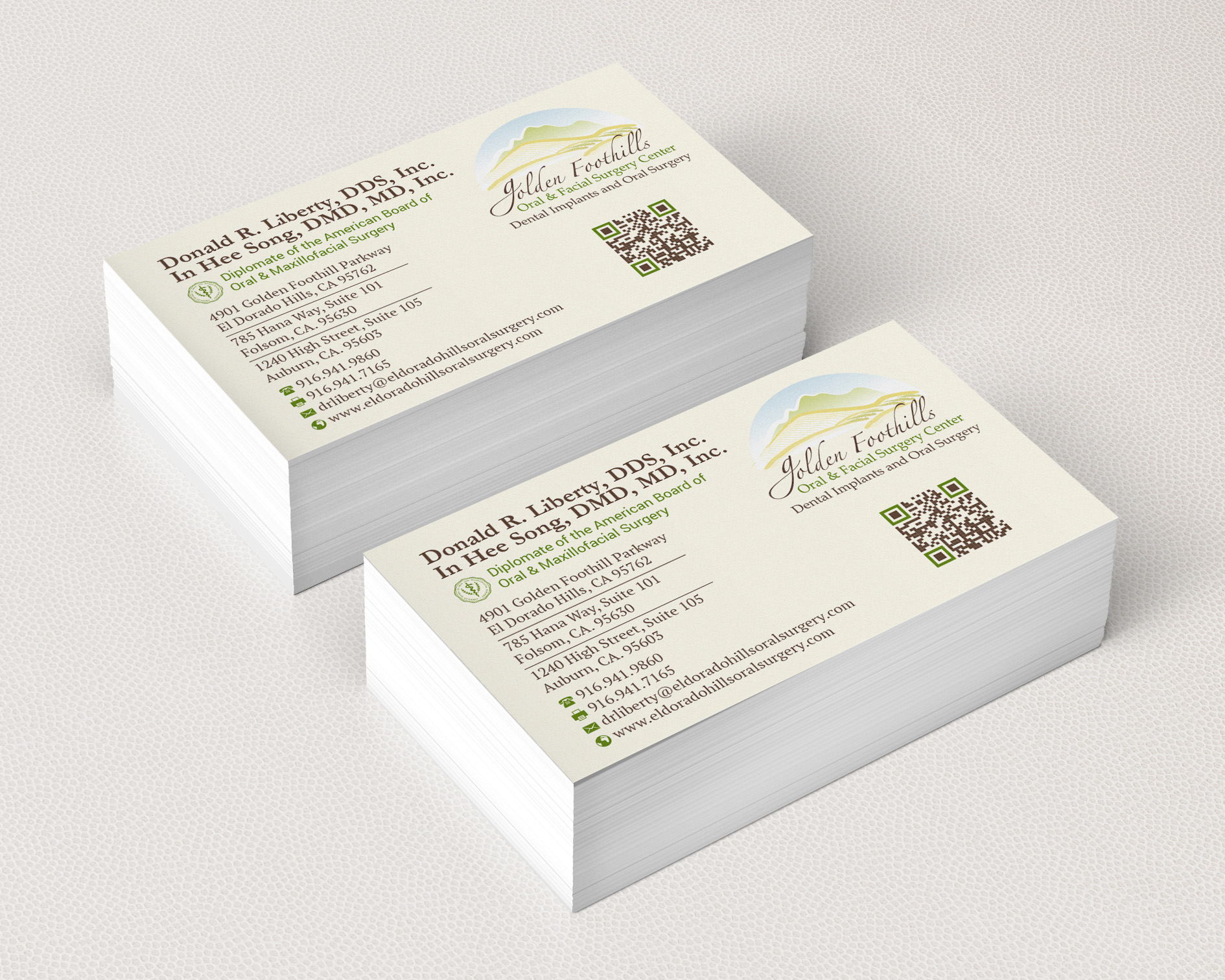Stationery Design by R.design for Donald R Liberty, DDS, INC | Design #26225762