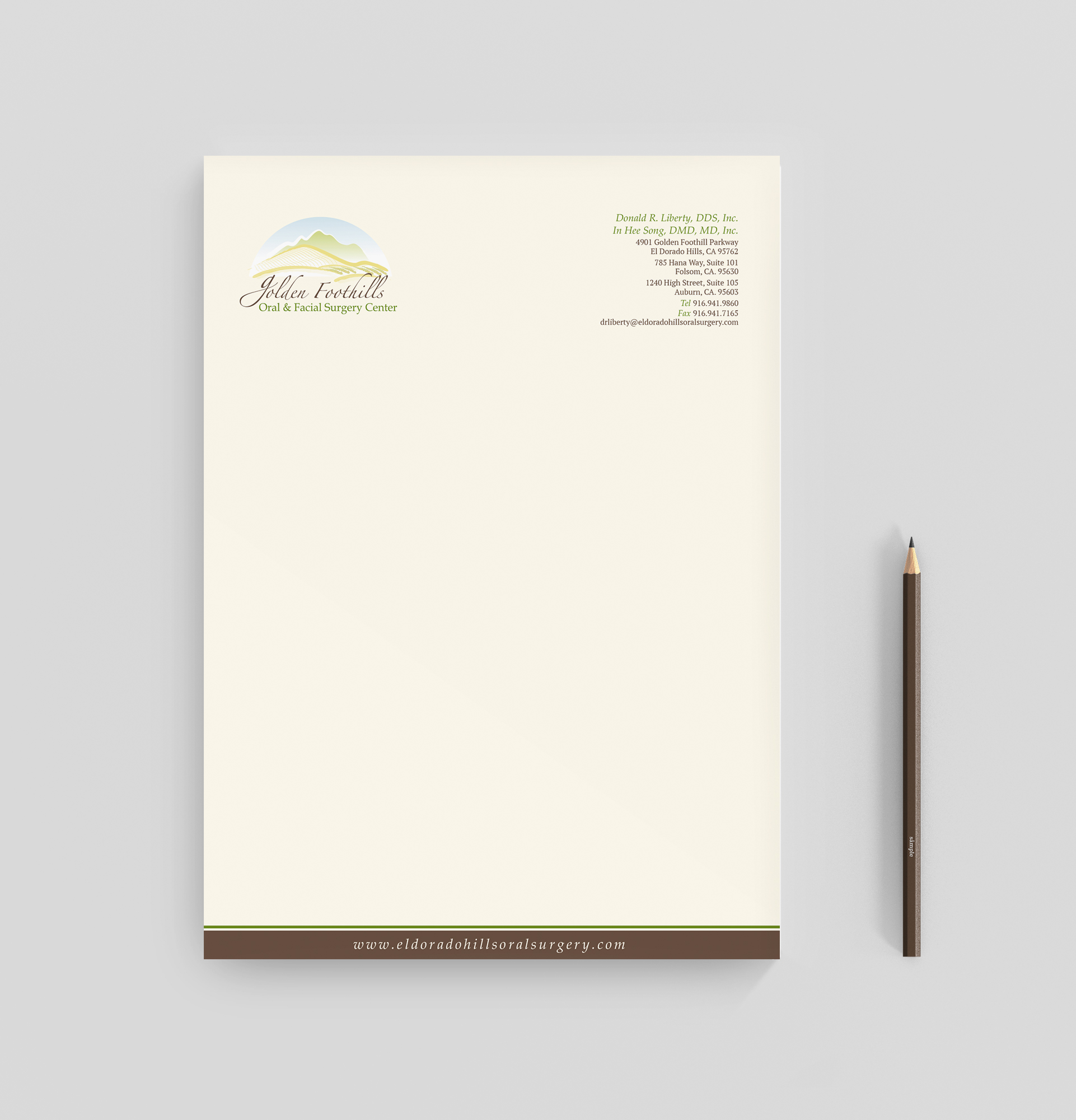 Stationery Design by R.design for Donald R Liberty, DDS, INC | Design #26228135