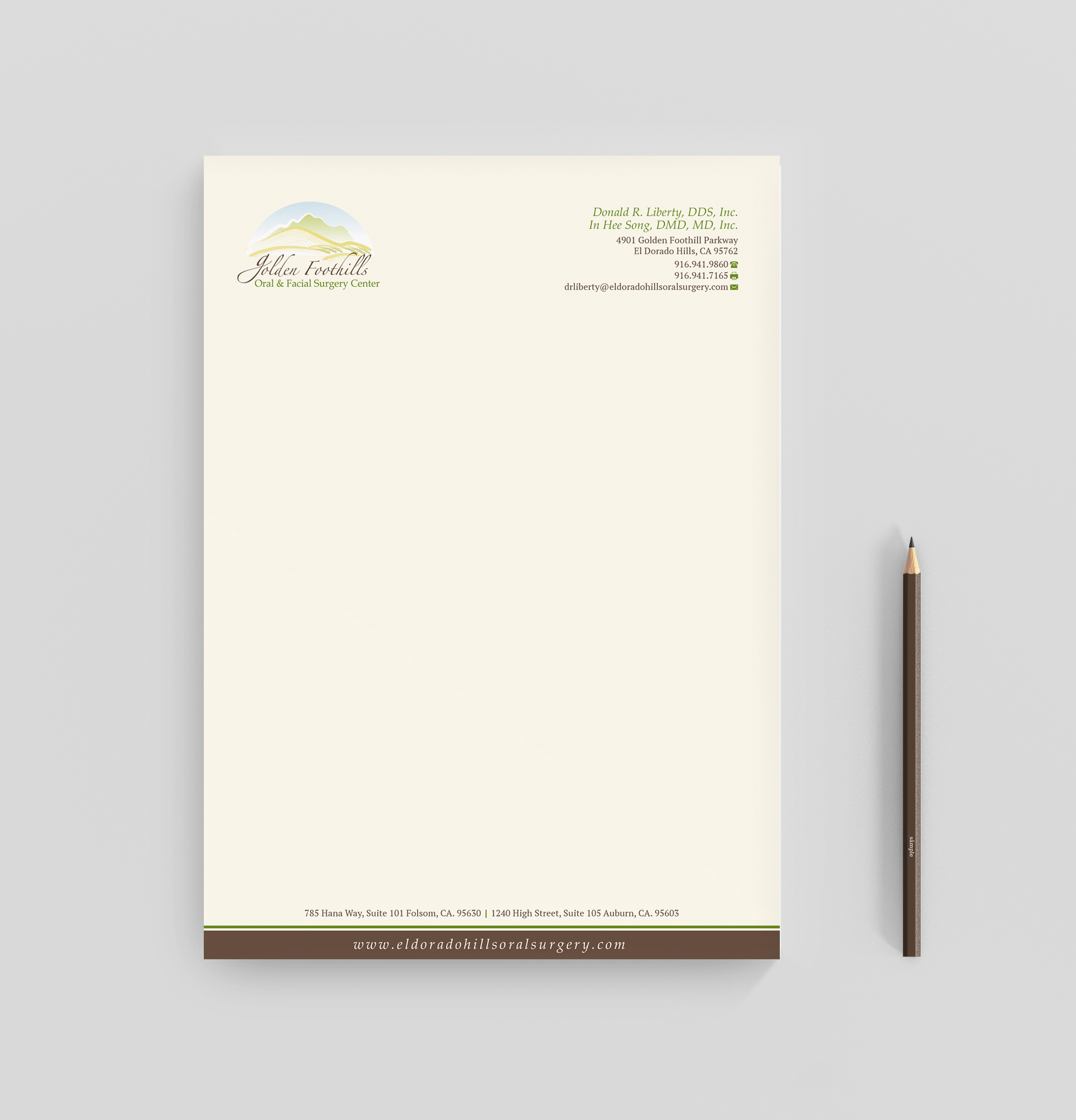 Stationery Design by R.design for Donald R Liberty, DDS, INC | Design #26228253