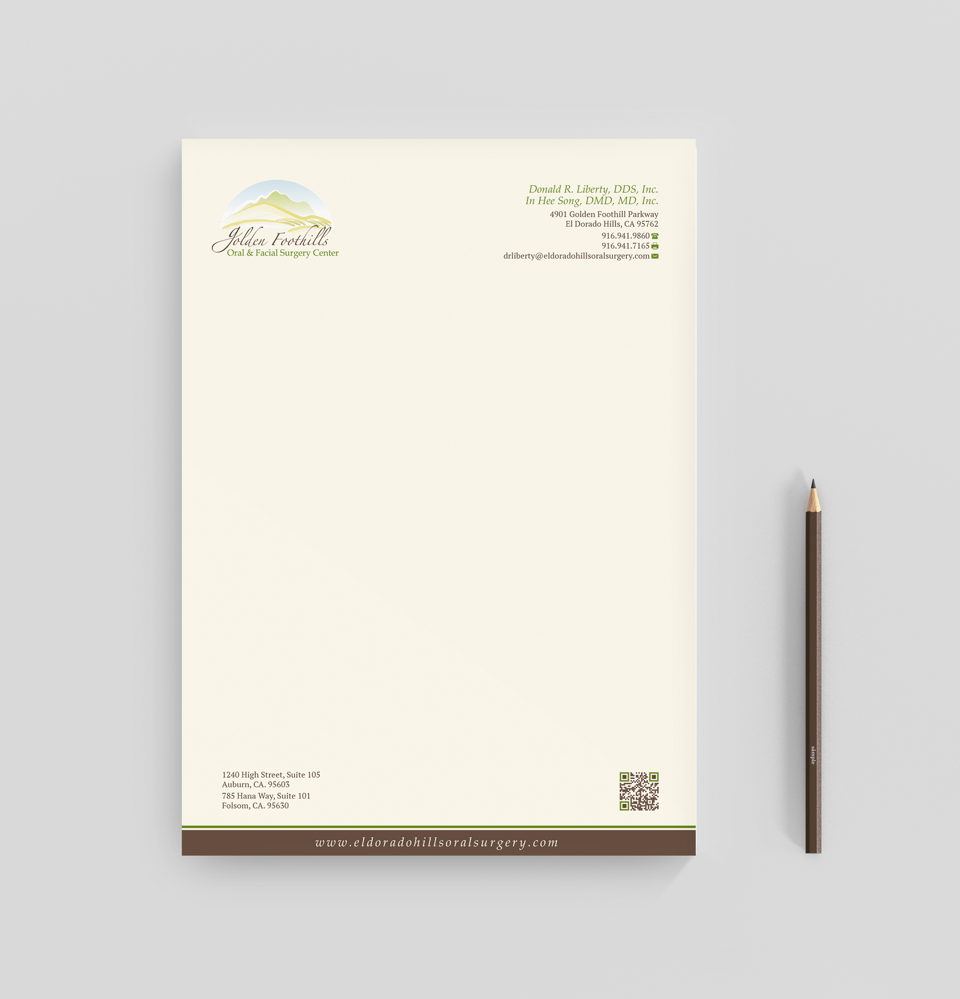 Stationery Design by R.design for Donald R Liberty, DDS, INC | Design #26228327