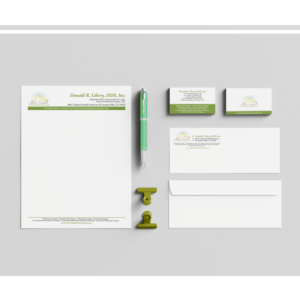 Stationery Design by aidea19 for Donald R Liberty, DDS, INC | Design: #26248099