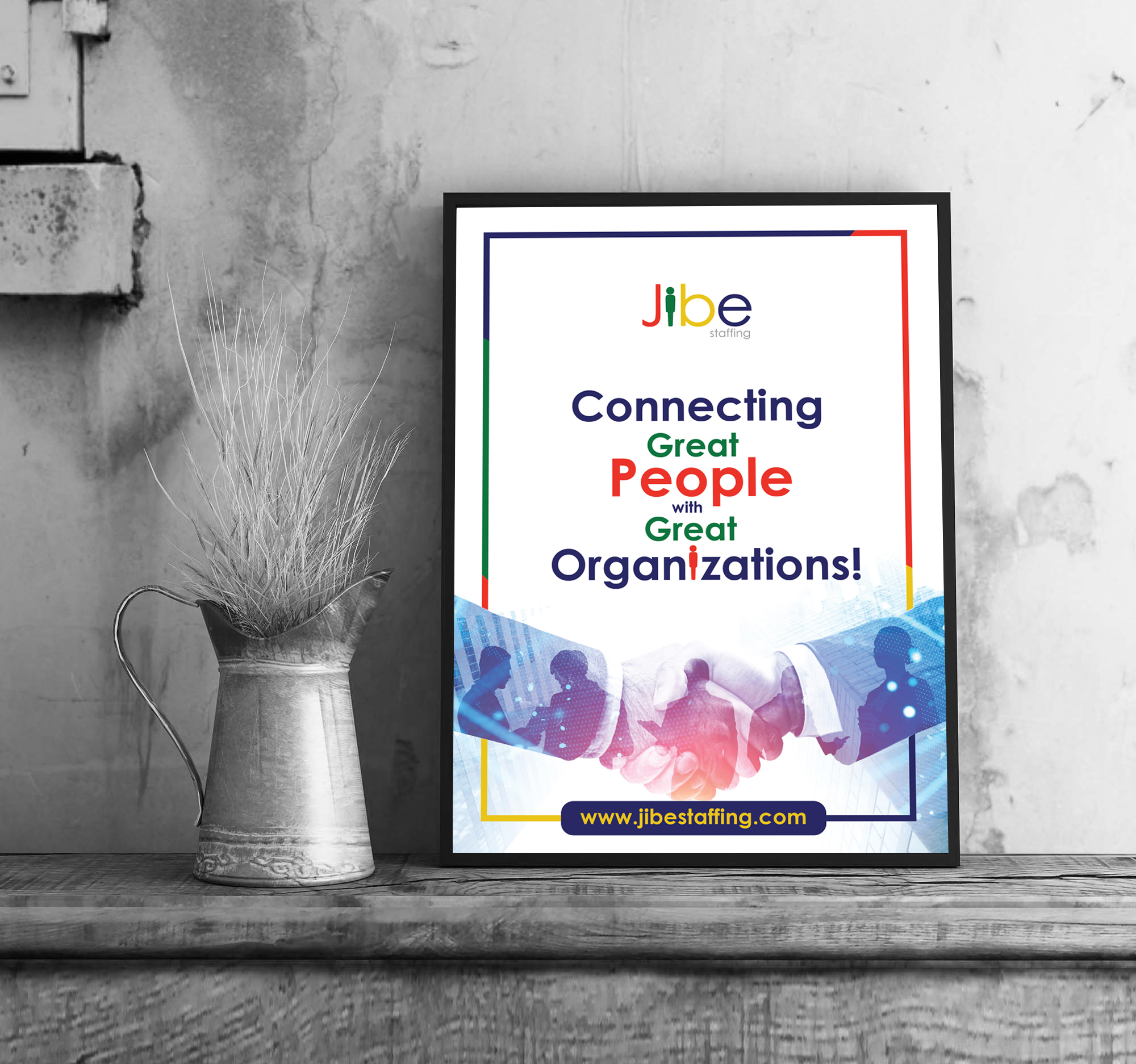Poster Design by Achiver for Jibe Staffing | Design #26245862