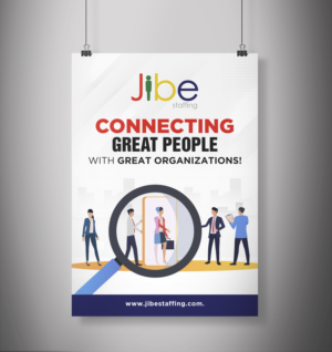 Poster-Design von debdesign für Jibe Staffing | Design: #26243553